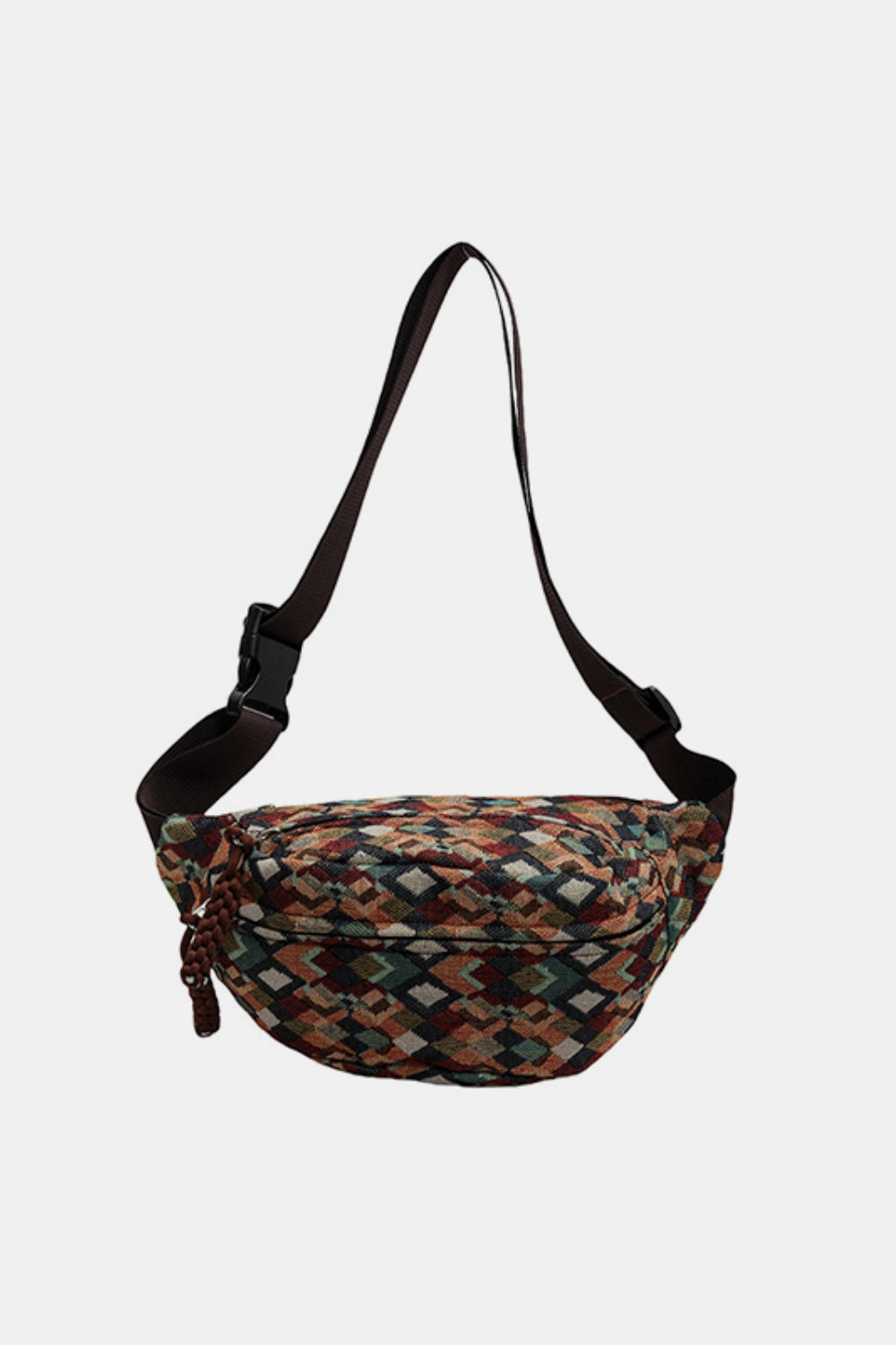 Adjustable Strap Canvas Sling Bag